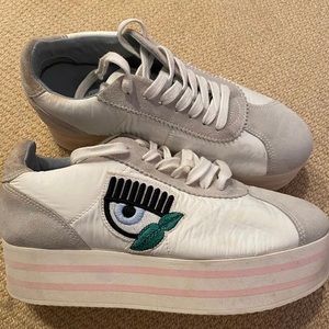Chiara Ferrgani platform sneakers